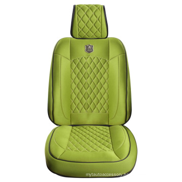 Car Seat Cover 3D Universal Shape with Viscose Fabric-Green